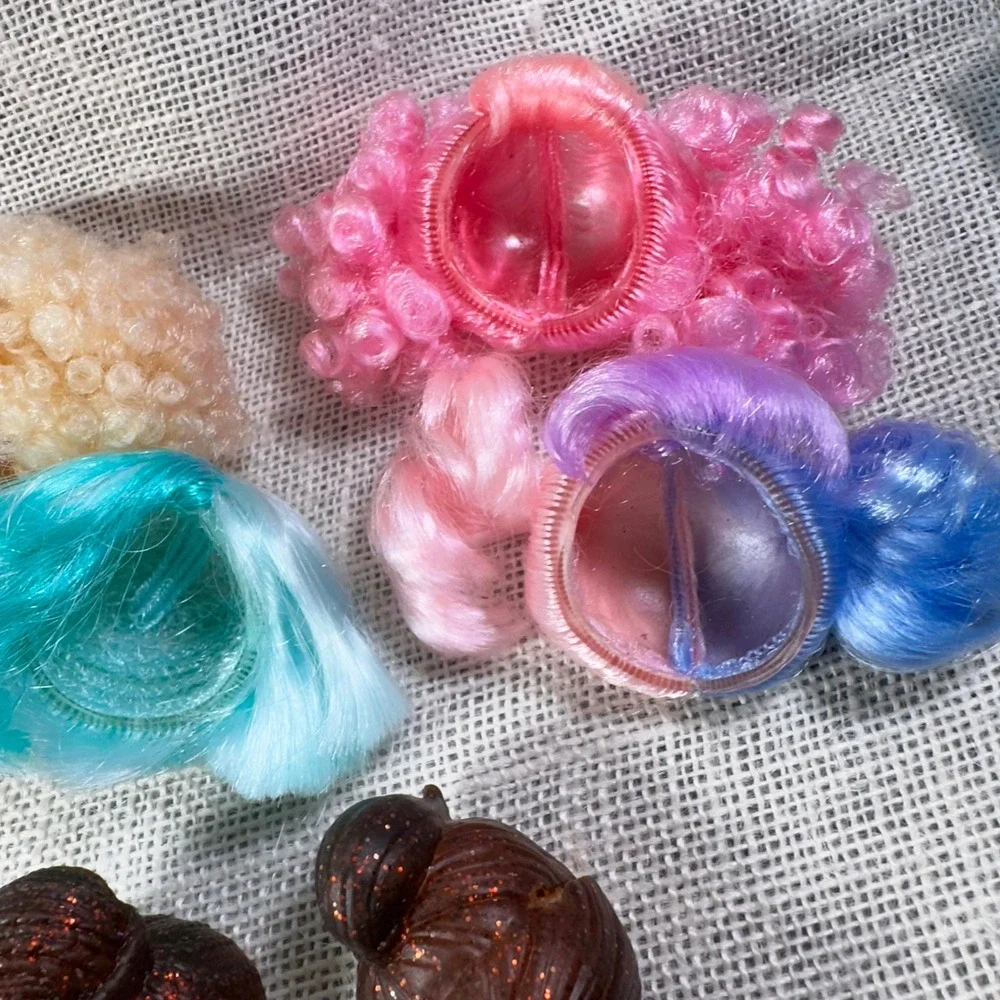 LOL Surprise Doll Hair Lot Wigs & Accessories Mixed Bundle Hairgoals Series 9pc